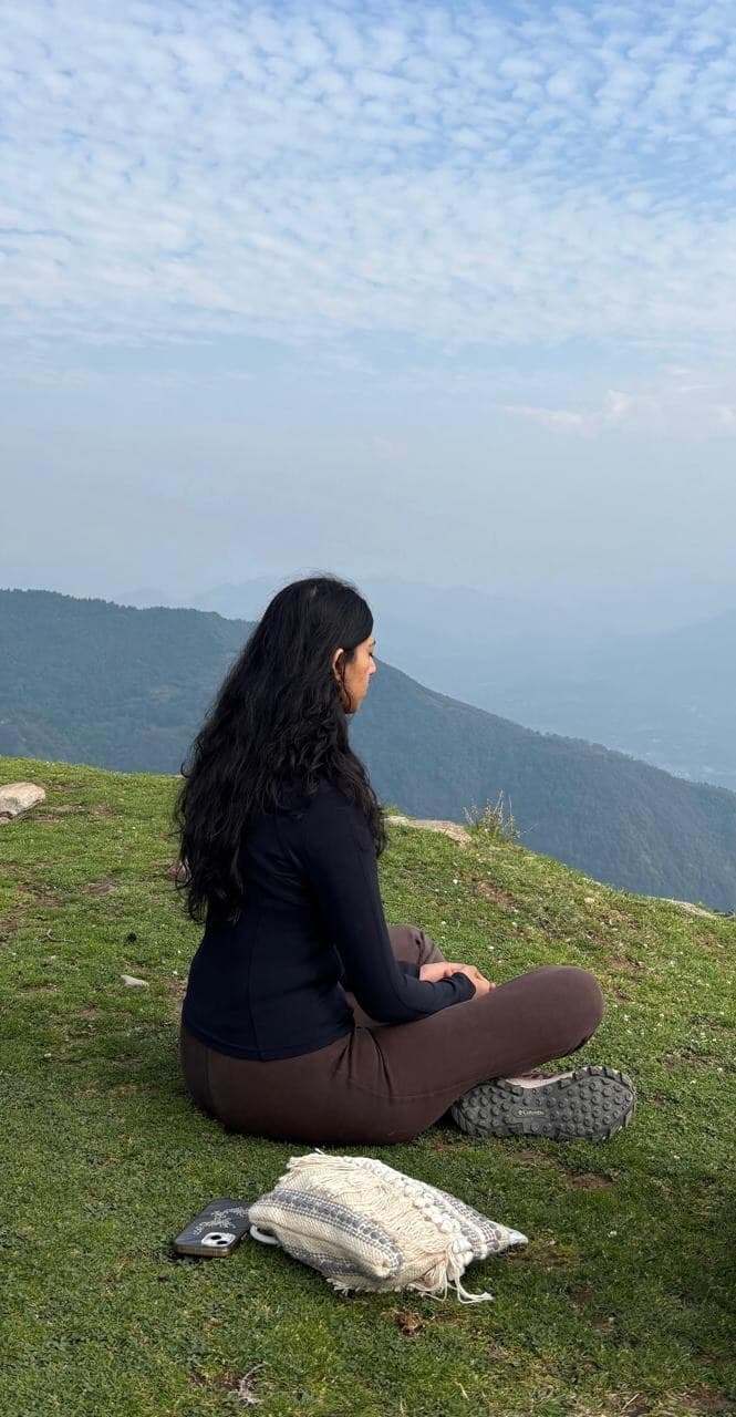 Bhavika Gupta in quiet reflection